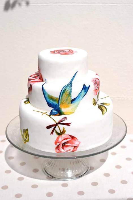 MurrayMe-painted-wedding-cake-brighton-bird-mangiabeneblog