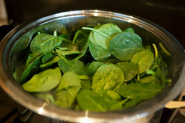Spinach-and-eggs